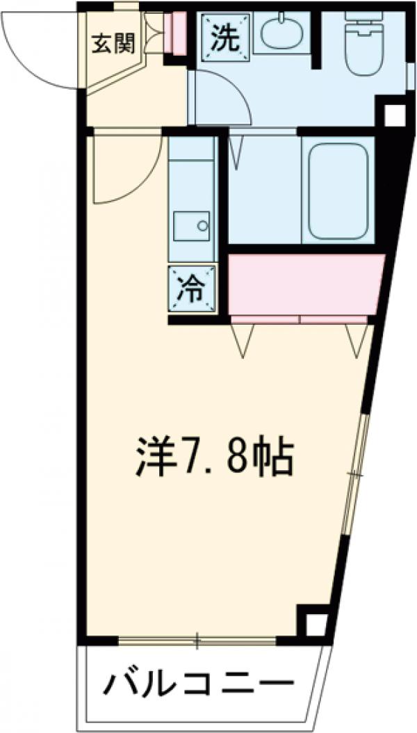 Wise Next 北千住の間取り