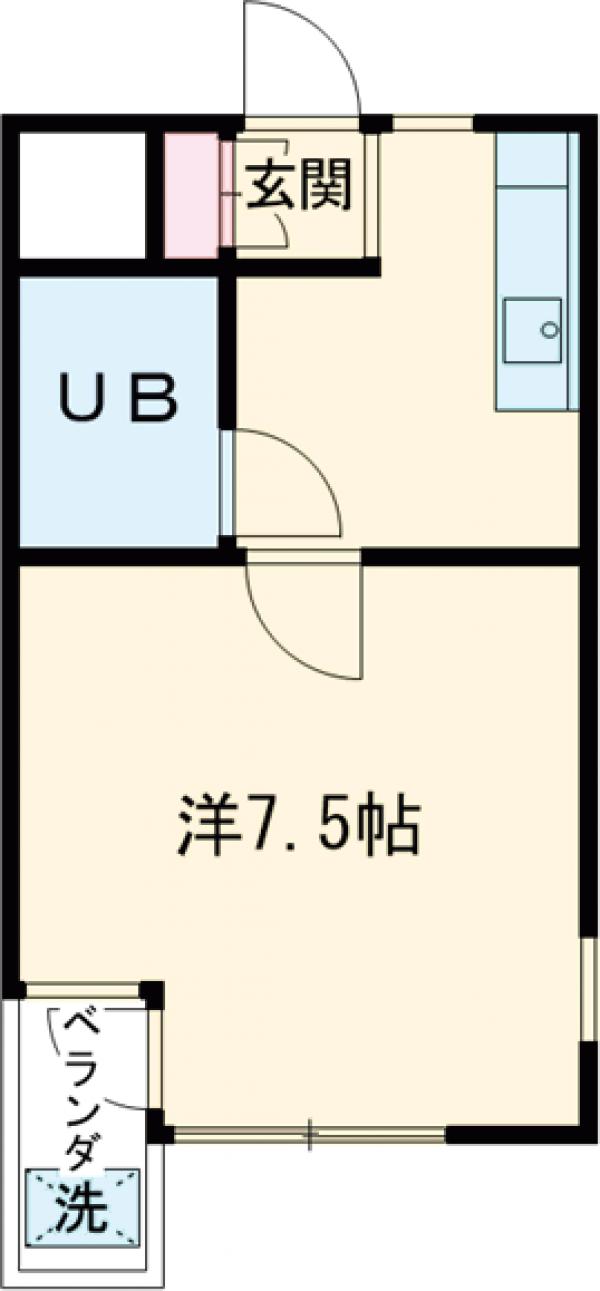 ホワイトヴィラ’86の間取り