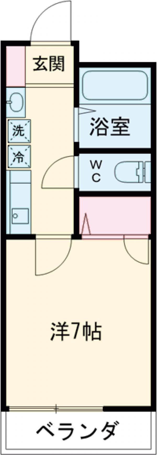 オオサワハイツの間取り