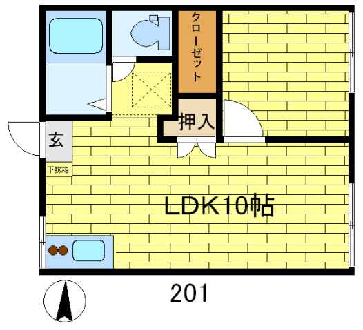 フォーシーズンズ桜町の間取り