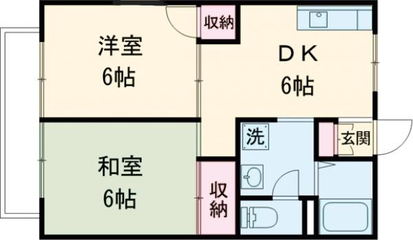 シャトーグリシンの間取り