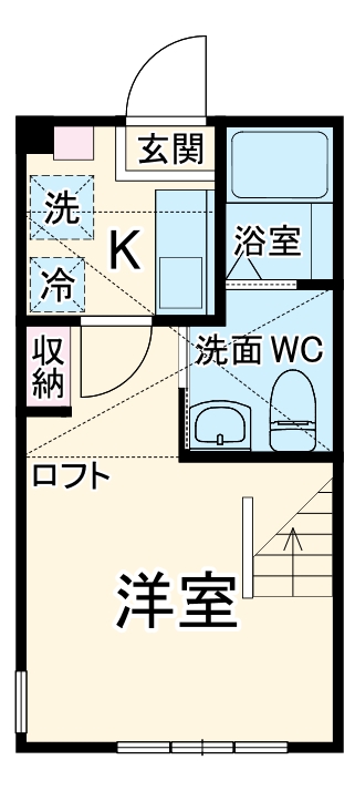 デンプシーヒルの間取り