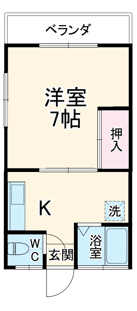 グリーンヒルの間取り