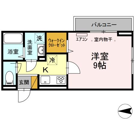 ベルフルールの間取り