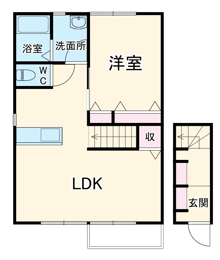 フィカーサ泉の間取り