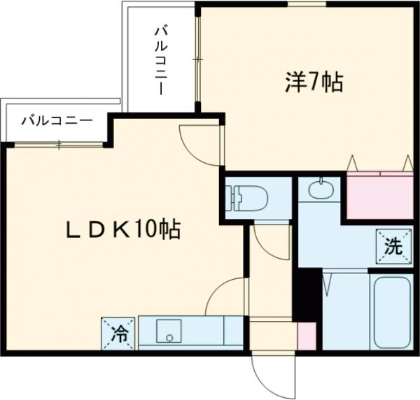 Ｎｅｏ　ｖｉｔａ新小岩の間取り