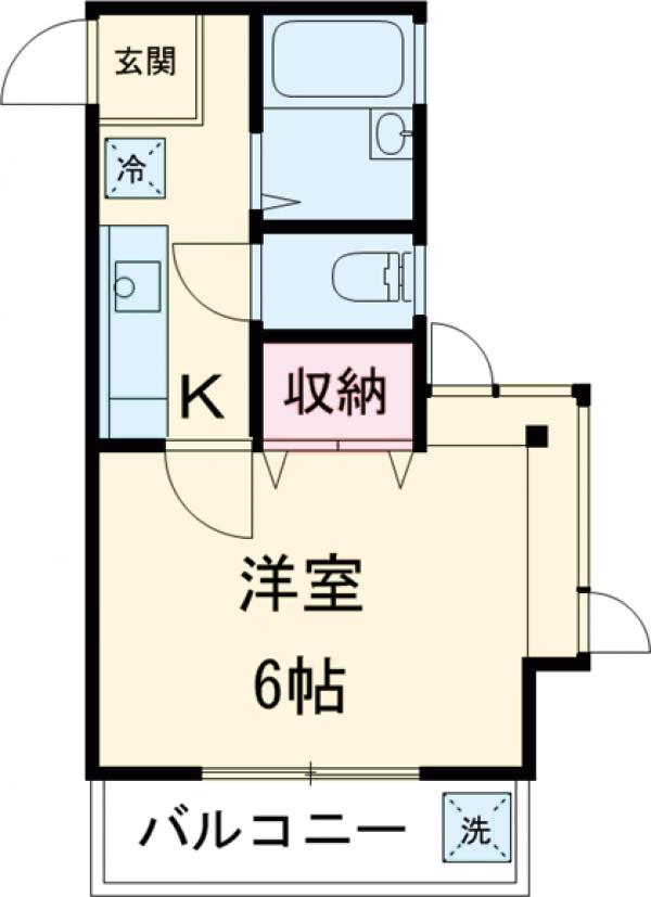 ドエルKの間取り