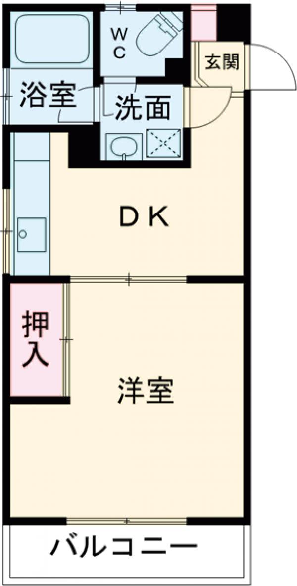 サンパレス国分寺の間取り