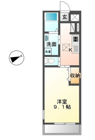 コンフォール佐和の間取り