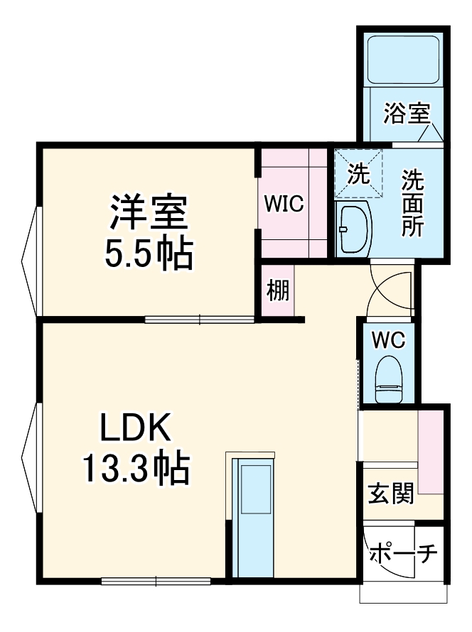 パンサラッサの間取り