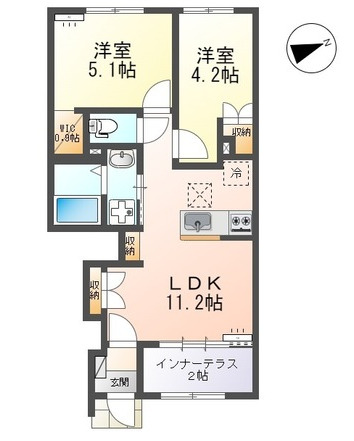 Urban Hills(アーバン ヒルズ)の間取り