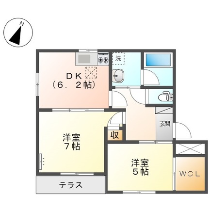 グランドール7の間取り