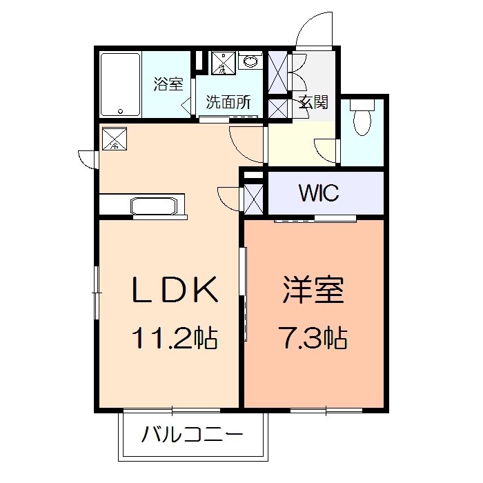 グランフローラの間取り