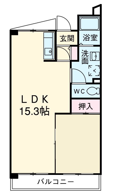 スカーラもえぎ野の間取り