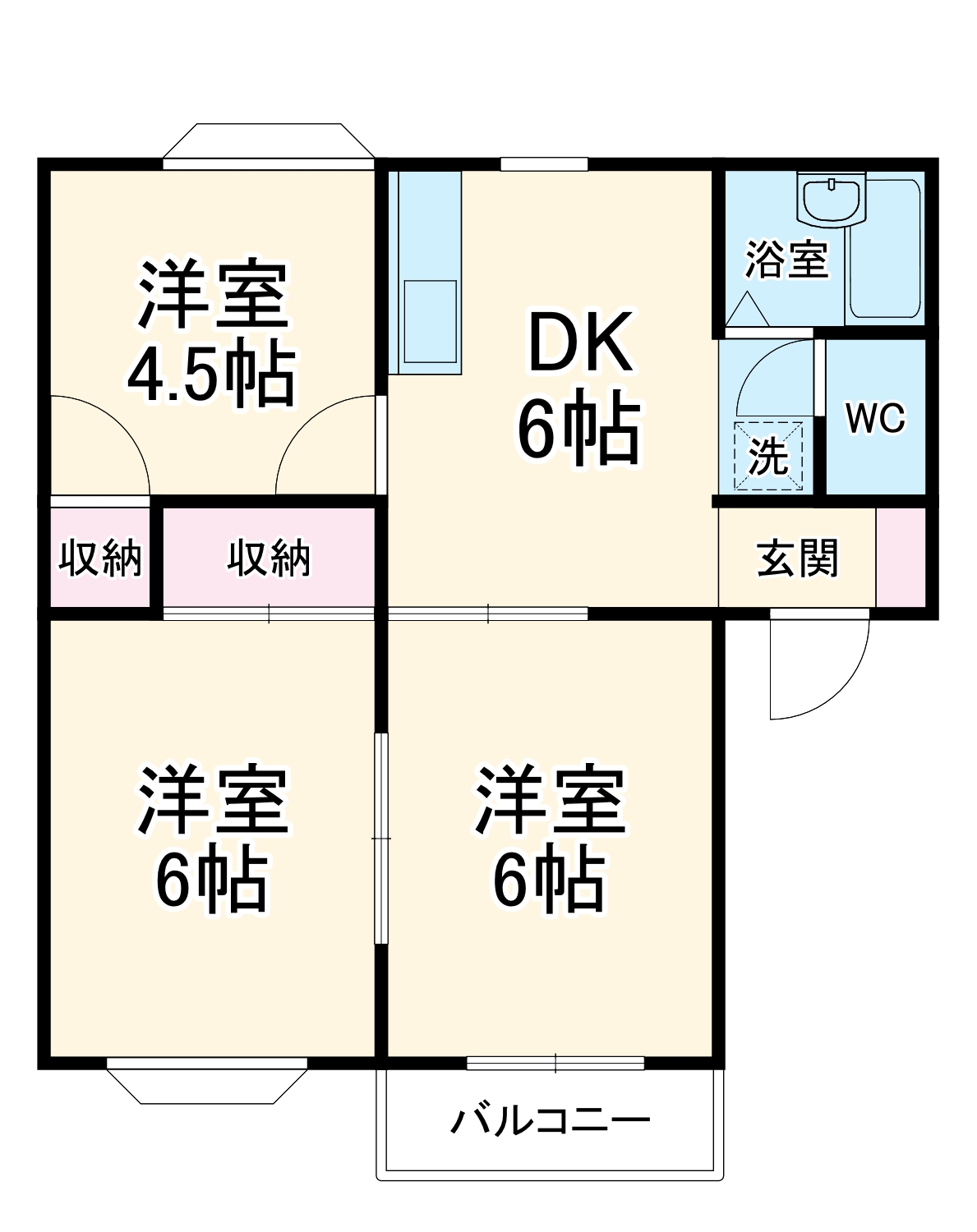 HIGH HOMESの間取り