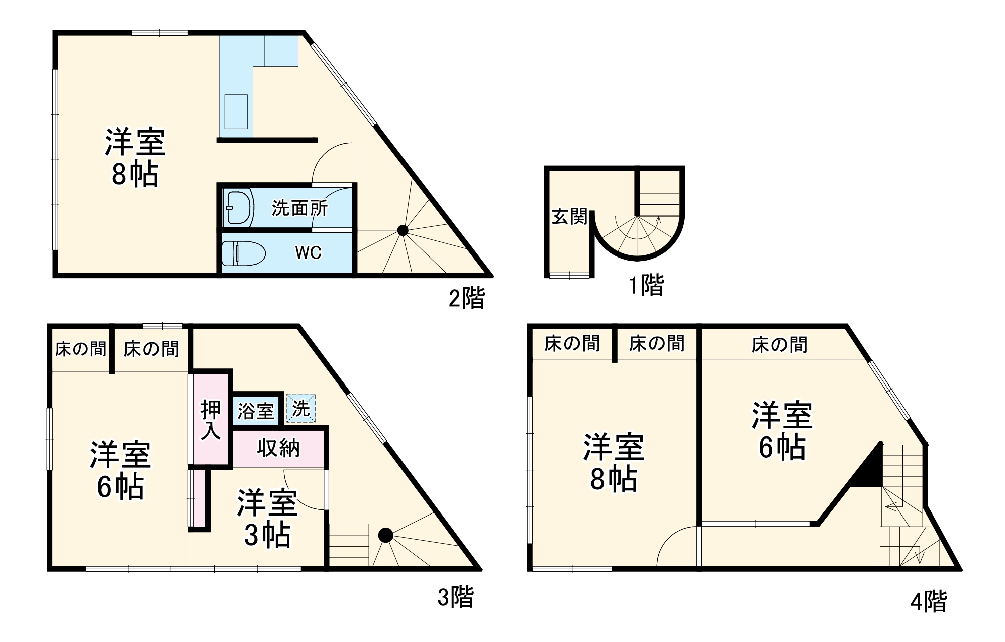 二葉ビルの間取り