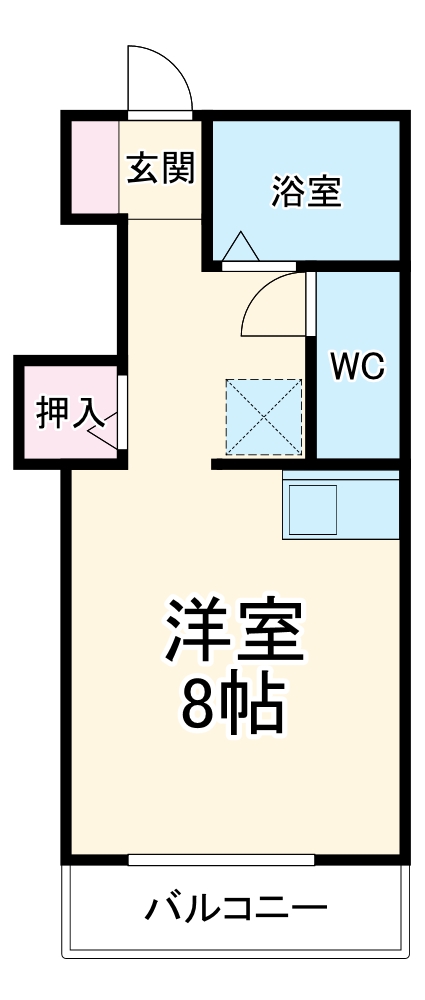 ヴァンベール植田の間取り