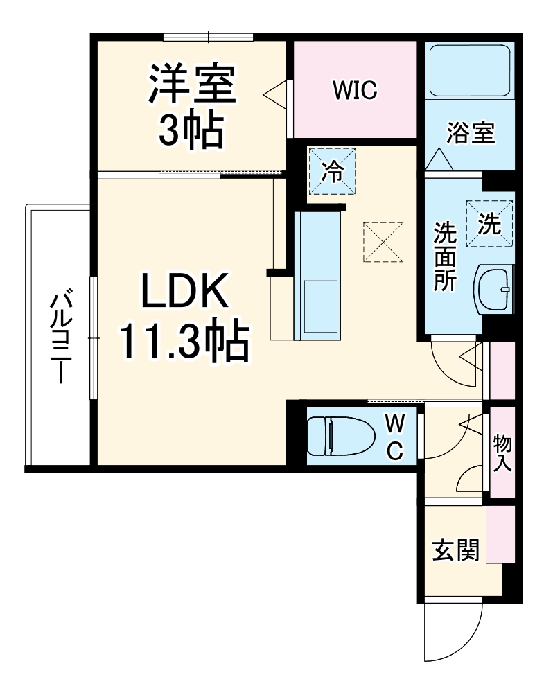 D-Hills 篠ケ瀬の間取り
