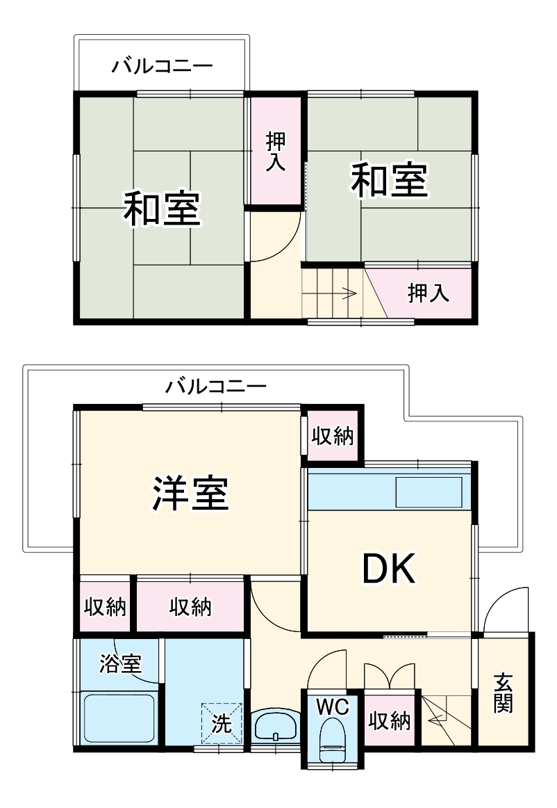 相武台戸建の間取り