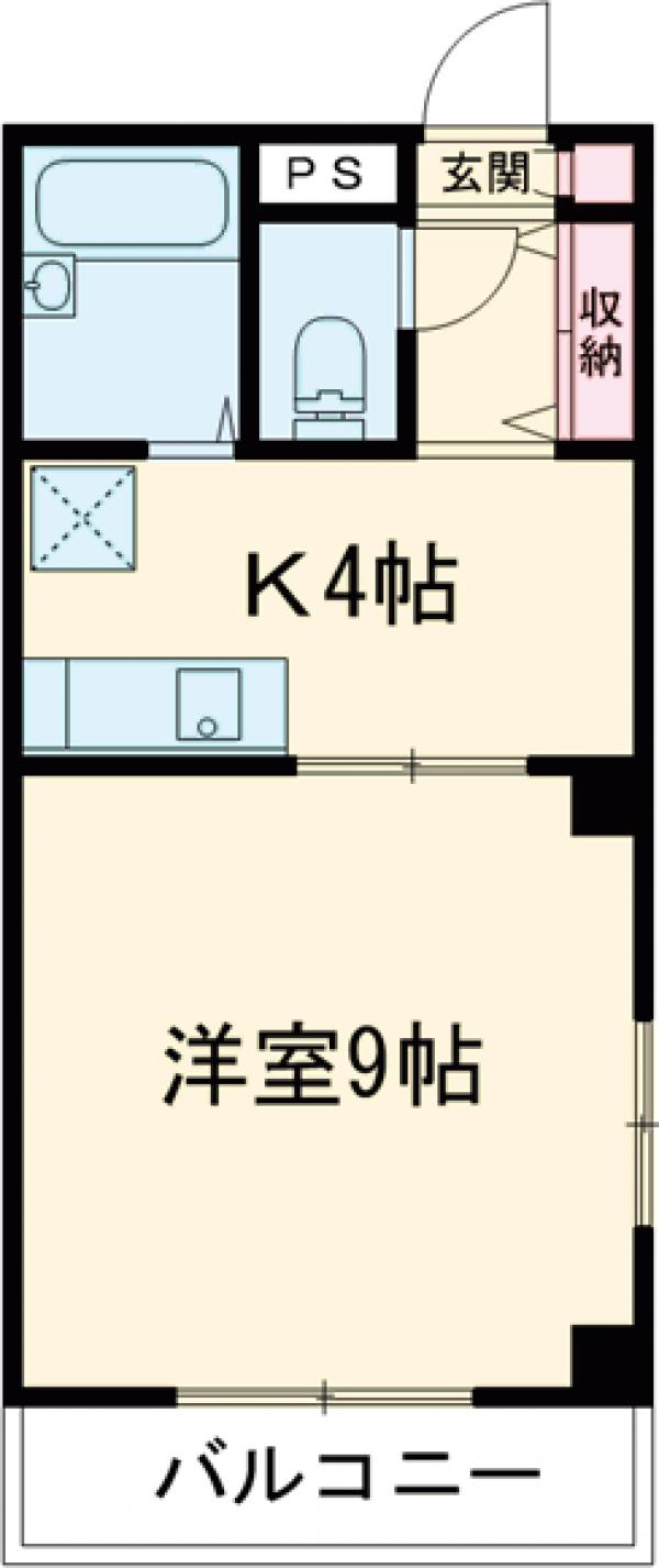 コーポグレースの間取り