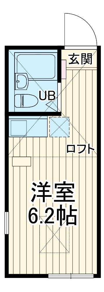 ユナイト妙蓮寺アーロンジャッジの間取り