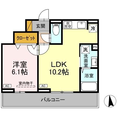 D-ROOM汐見丘町の間取り