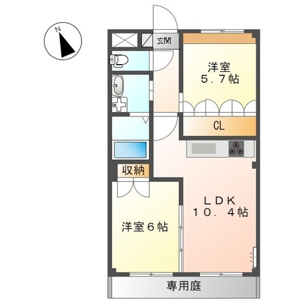 レジデンス Aiの間取り
