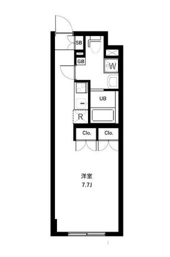 コスモリード東高円寺テラスの間取り