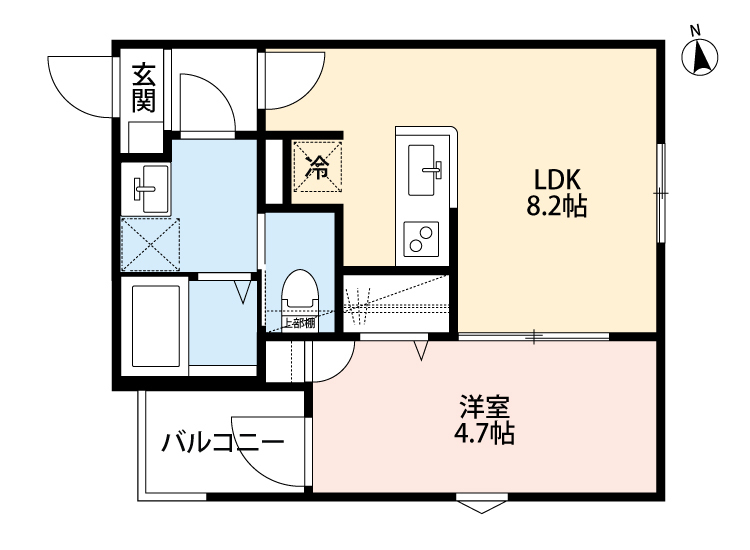 the CLASSの間取り