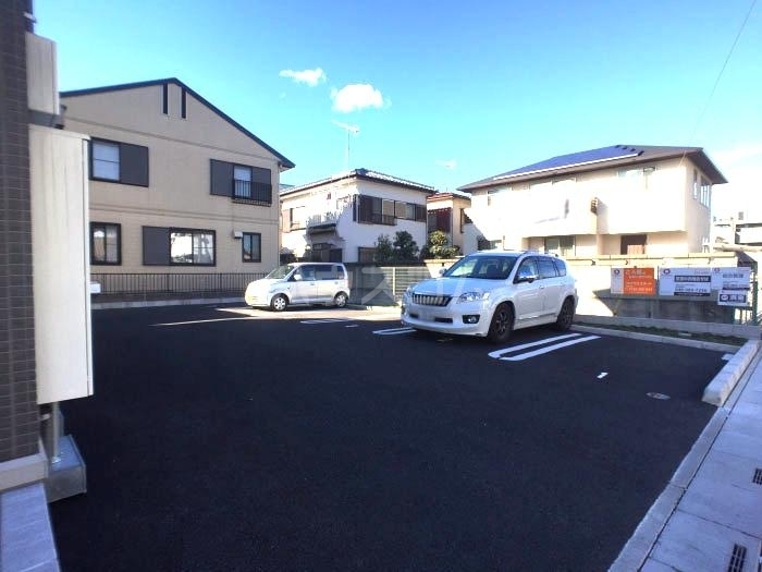 3/13 駐車場