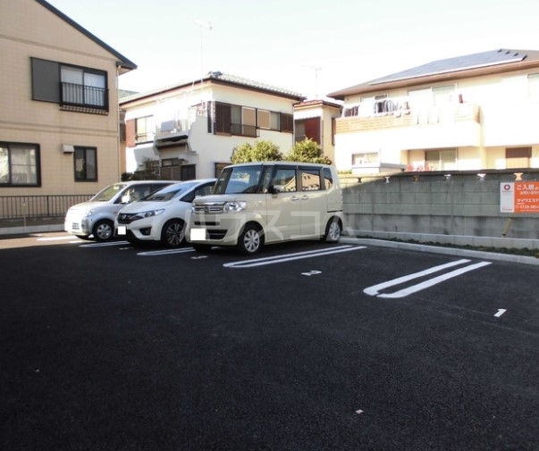 4/14 駐車場
