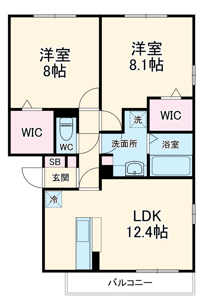 アンビエンテの間取り