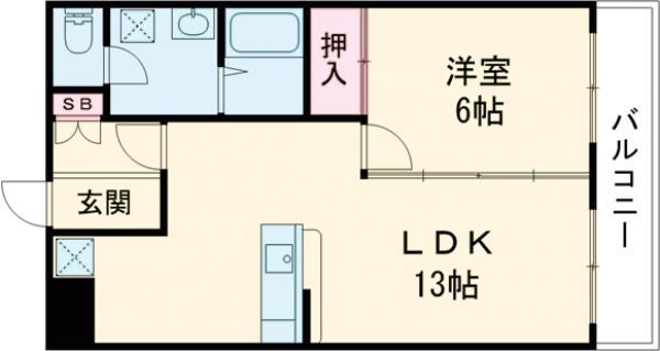 コートヴィレッジ洛西の間取り