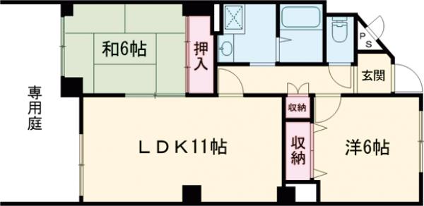 サンフローラの間取り