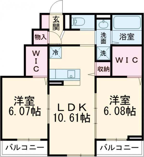 Amapola Annex(アマポーラ アネックス)の間取り