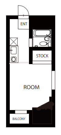 メゾンエイコーン高尾の間取り