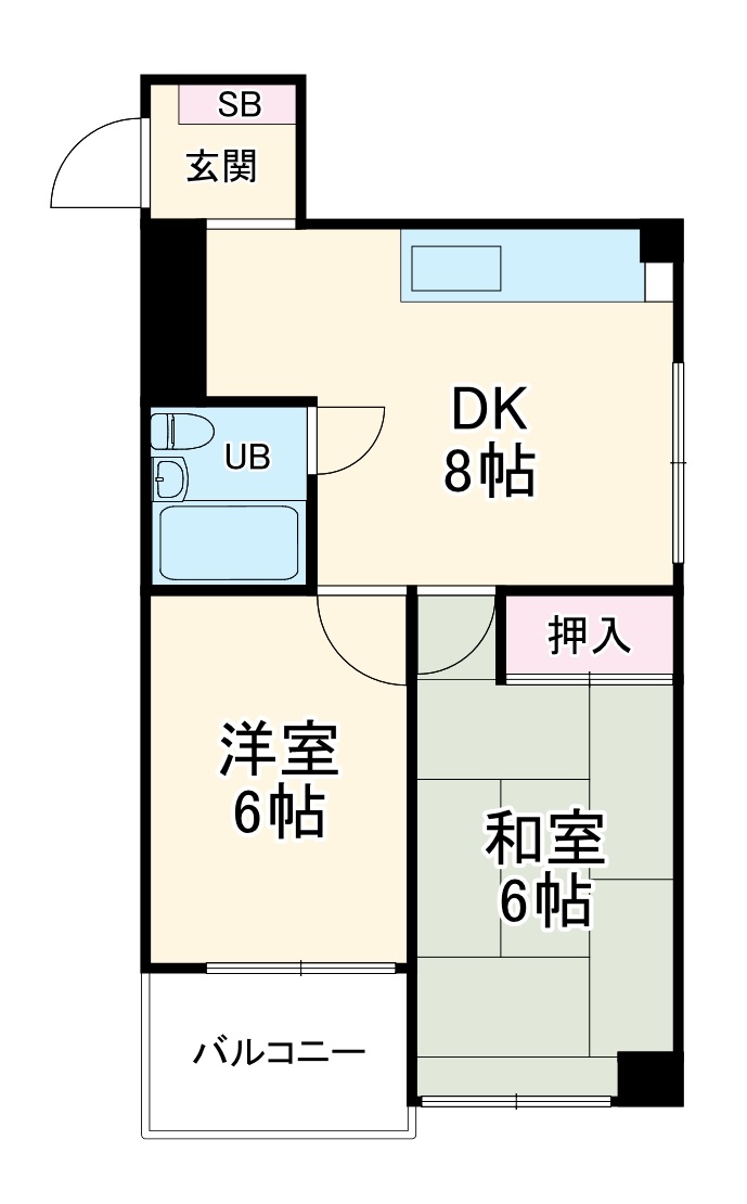 グレイスきよしヶ丘の間取り