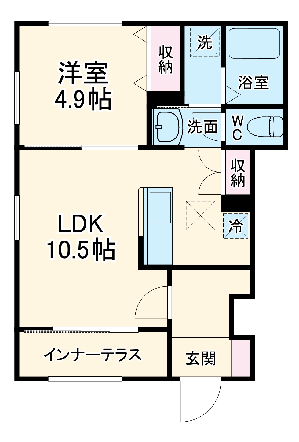 ルミエールの間取り
