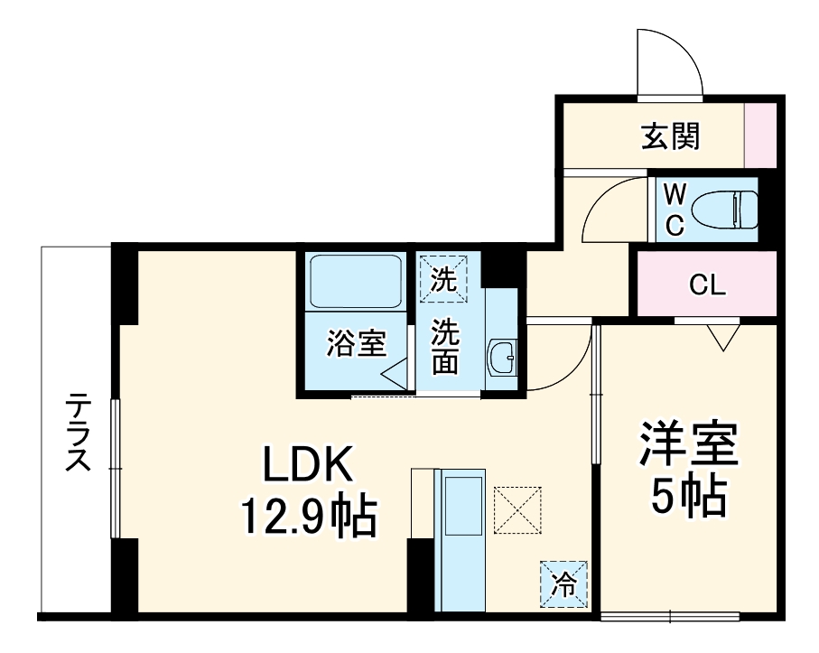 グレイシャス大宮の間取り