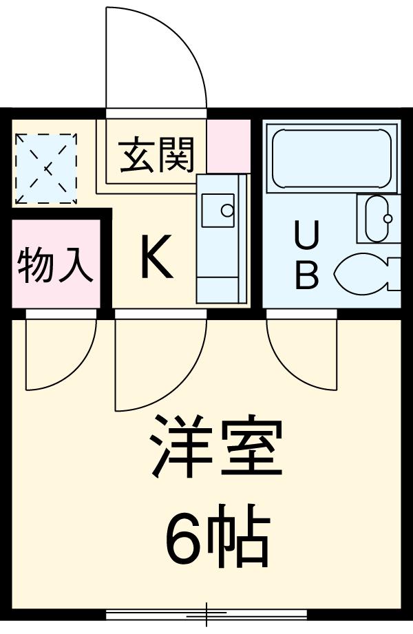 コーポK5の間取り