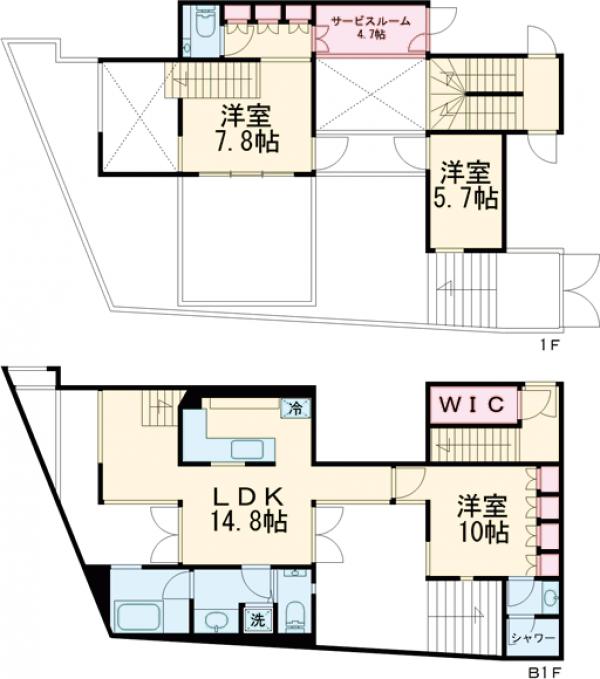 FUKASAWA SPACE9の間取り