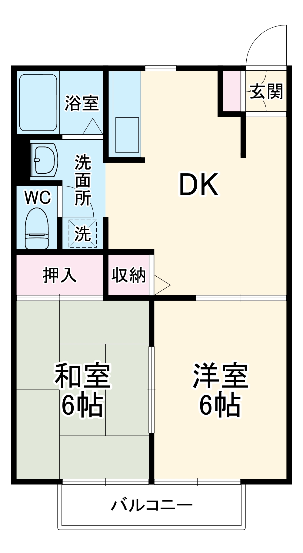 グランメール壱番館の間取り