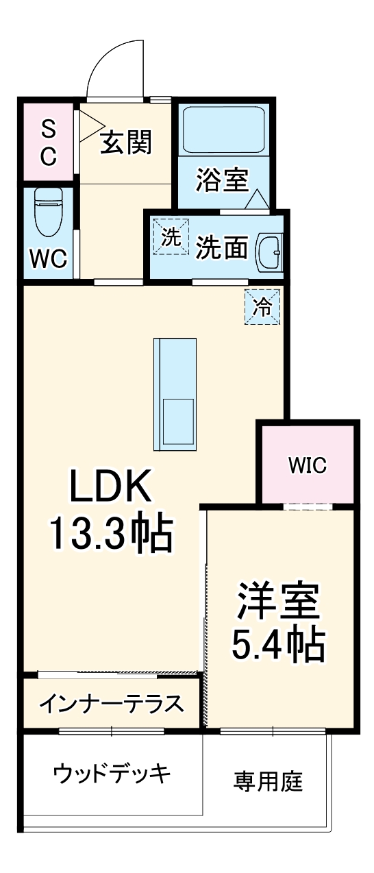 グランディール テランの間取り
