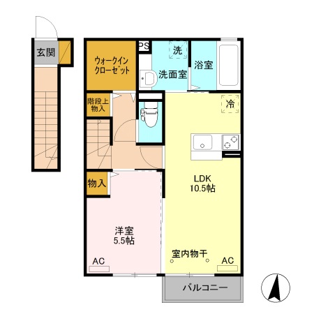 リヴェールの間取り