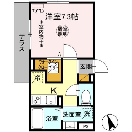 メロディスタの間取り