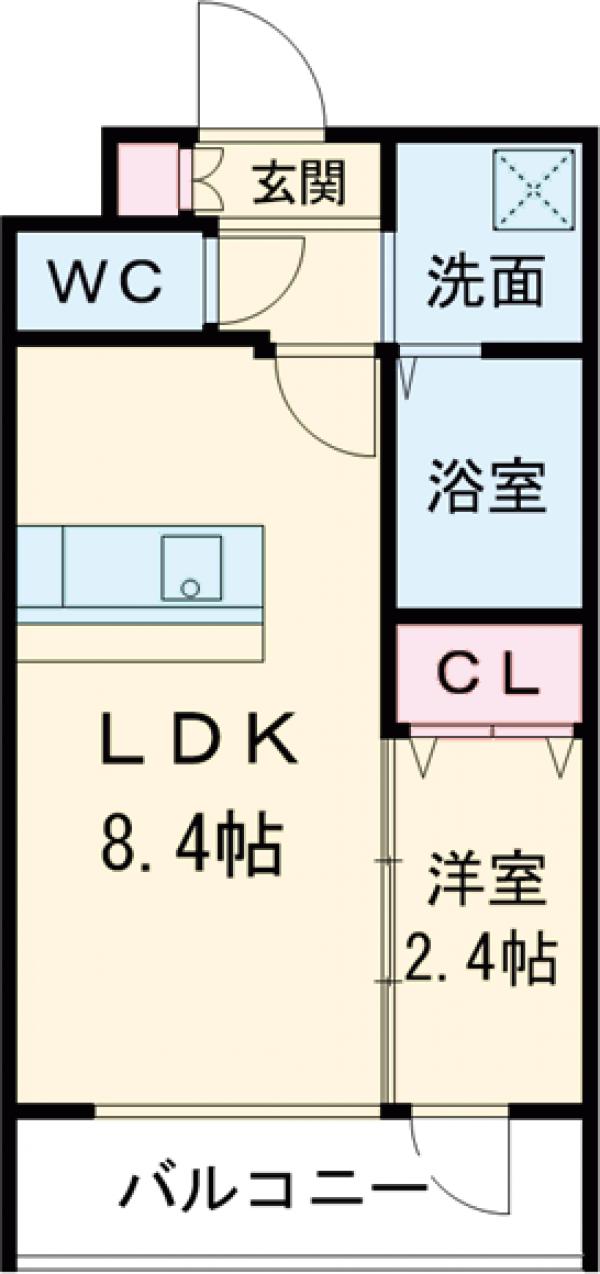 MJC京都西大路Ⅰの間取り