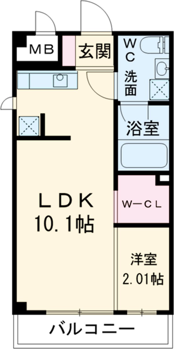 ダイワティアラ村上Ⅳの間取り