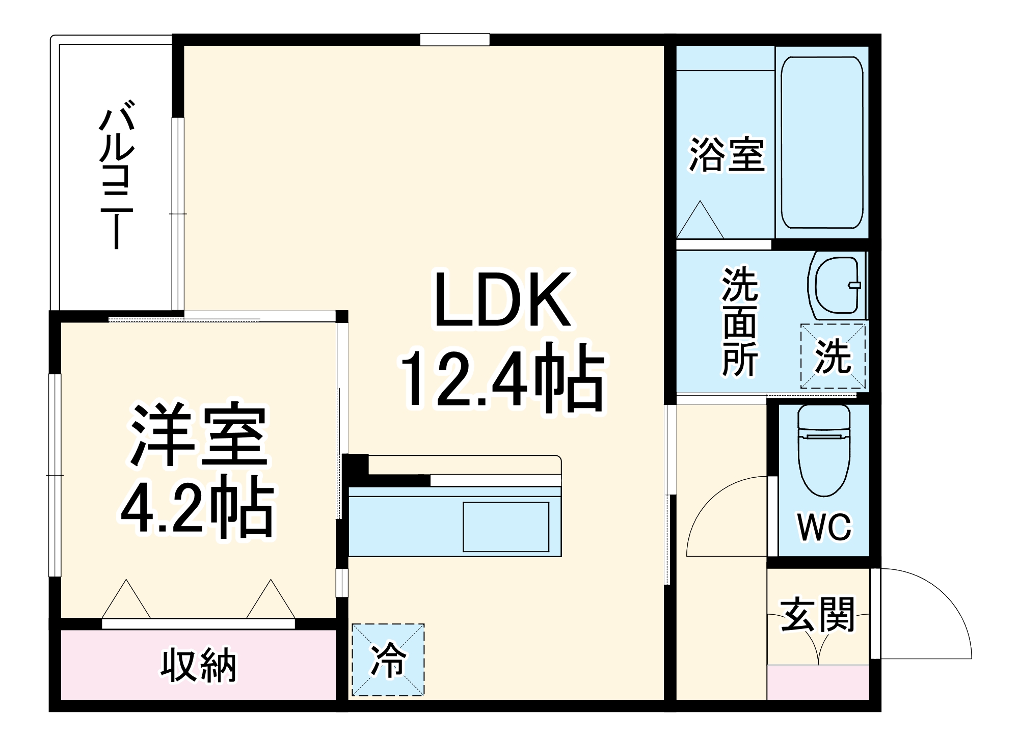 FSネコテラスの間取り