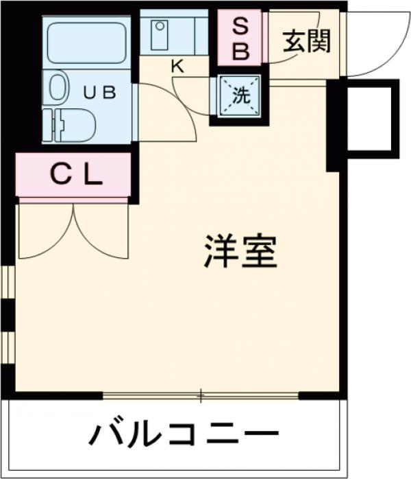 アクトピア旗の台2番館の間取り