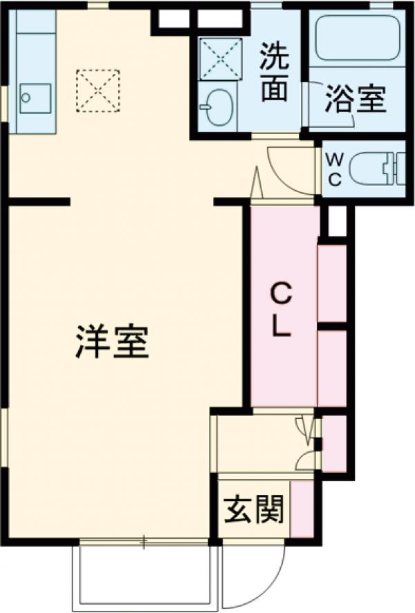ウェルシーⅡの間取り